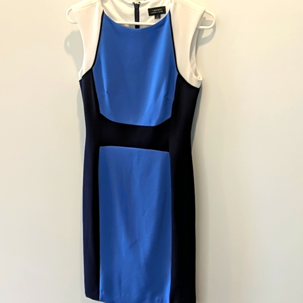 Tahari Colorblock Dress